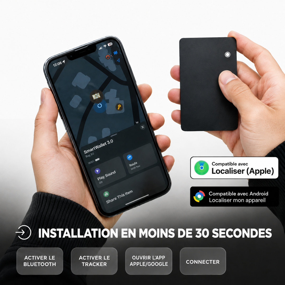 Air Tag Card 2.0 Apple & Android