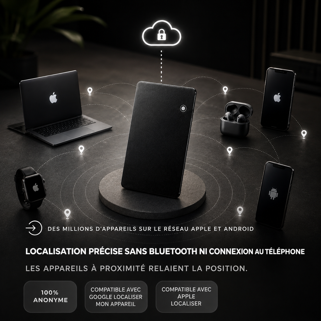 Air Tag Card 2.0 Apple & Android