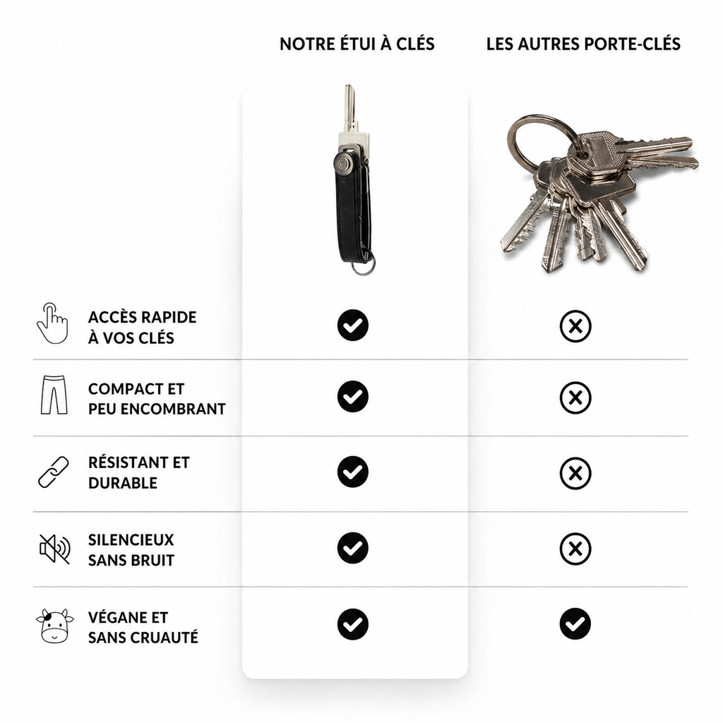 Porte-clés organisateur